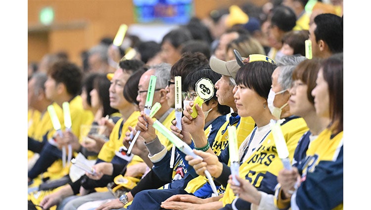 応援の様子